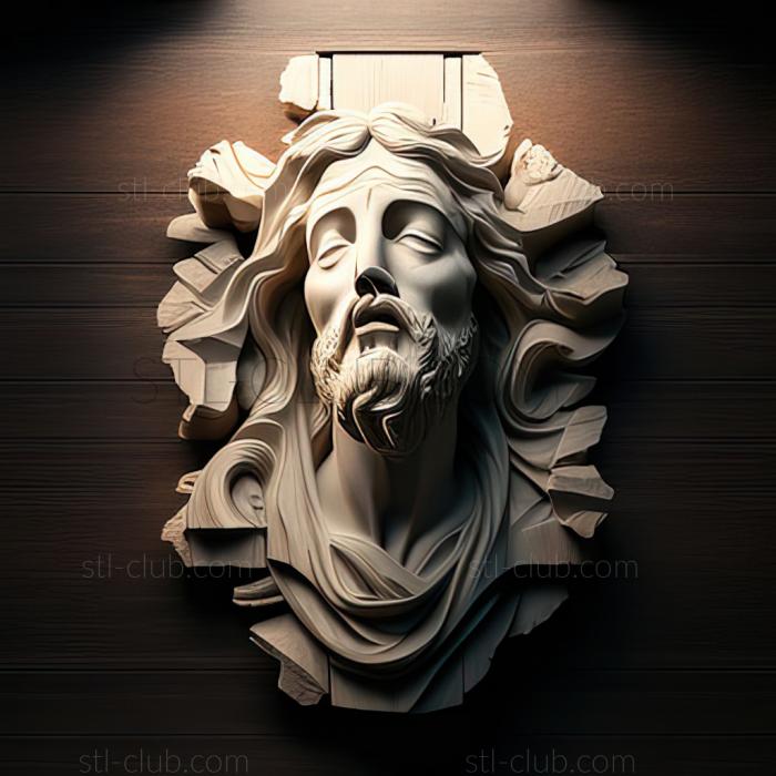 3D model st jesus (STL)